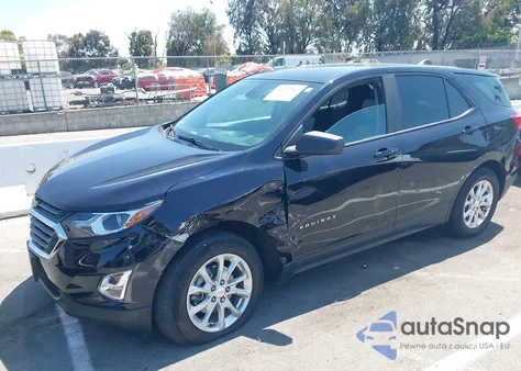 2021 Chevrolet Equinox Fwd Ls z USA, uszkodzony, nr VIN 2GNAXHEVXM6157428